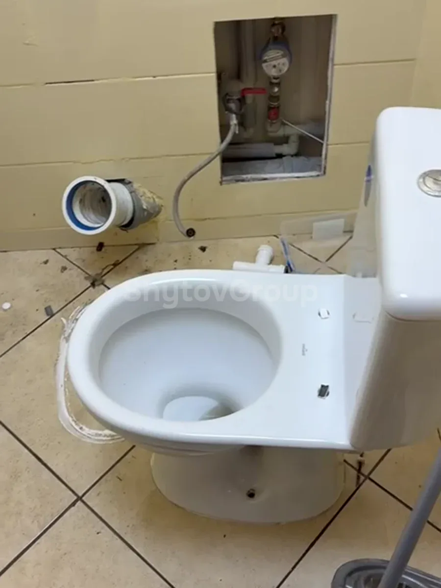 Причина засору — вологі серветки — виконано майстром ShytovGroup
